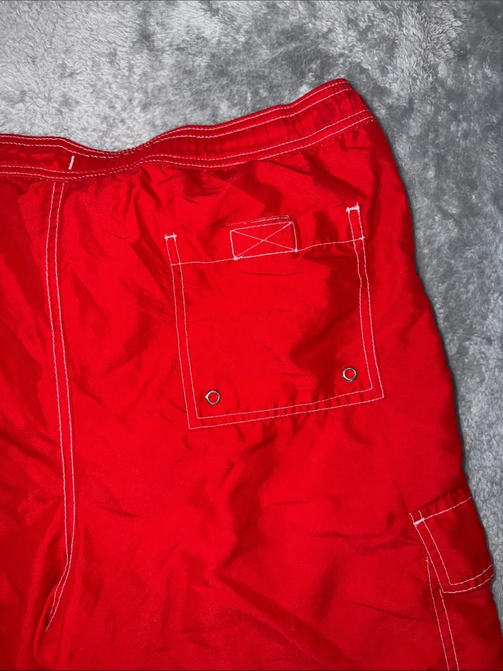 Merona Men’s Red Swim Trunks